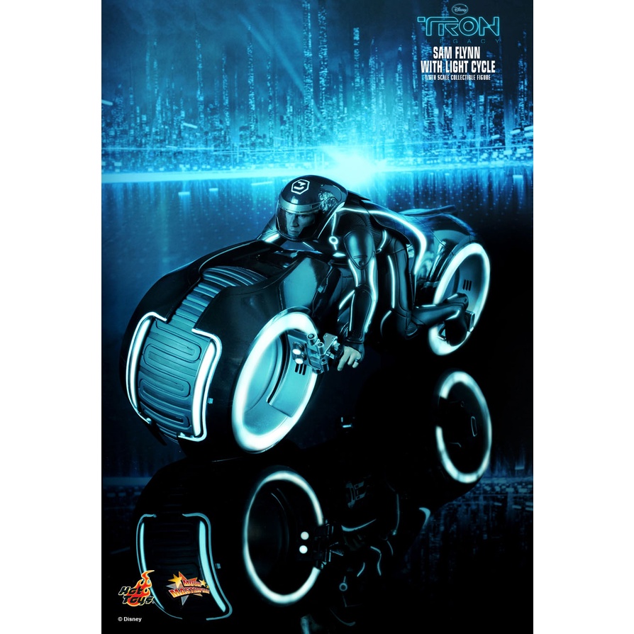 野獸國 Hot Toys – MMS142 – 《 創 光速戰記 》 山姆費林 光速機車 套裝組 TRON Legacy