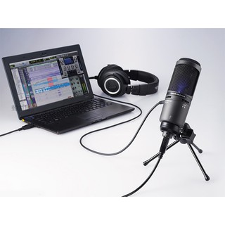 臺北動力屋-鐵三角 Audio-technica AT2020USB+ 靜電型電容式麥克風