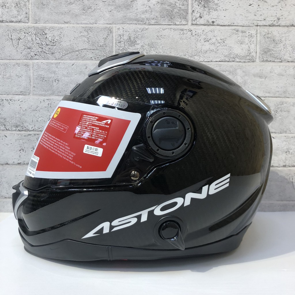 【台北新莊安全帽】🔥免運🔥 ASTONE GT1000F 透明碳纖 內藏墨鏡 內襯支援緊急穿脫