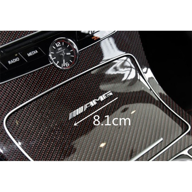 《HelloMiss》BENZ AMG 中控 金屬標 車標 內裝標 電鍍 消光黑 亮黑 C300 E300 GLC