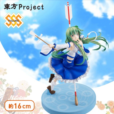 現貨東風谷早苗模型公仔東方project Figure Sss 景品東方風神錄 蝦皮購物