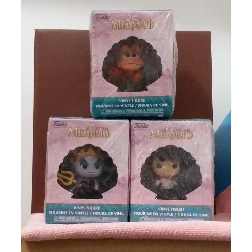 現貨 Funko Minis 迪士尼 小美人魚 烏蘇拉 亞力克王子 賽巴斯丁 公仔 玩具 Vinyl Figures