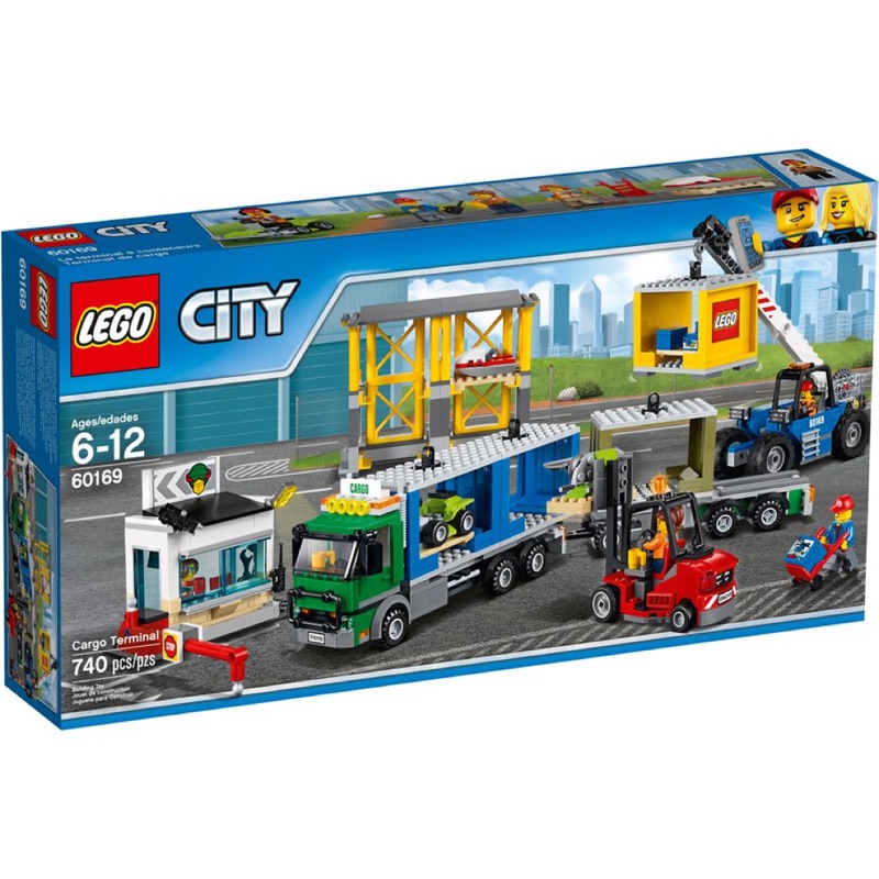 LEGO60169樂高City城市系列Cargo Terminal貨運站 全新未拆 保證正版