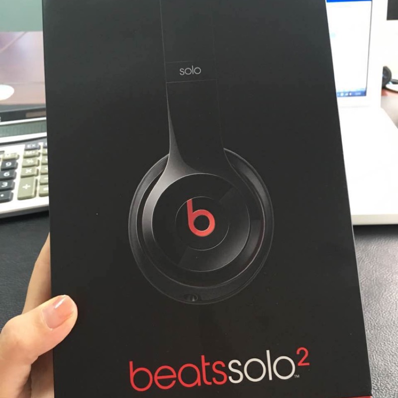 Beats Solo 2 黑色 線控通話耳機