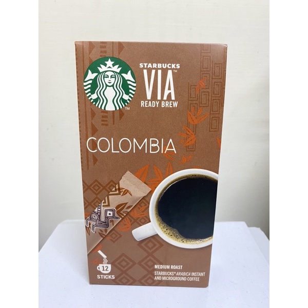 星巴克VIA 哥倫比亞即溶咖啡｜2023星巴克春讚綜合即溶研磨咖啡