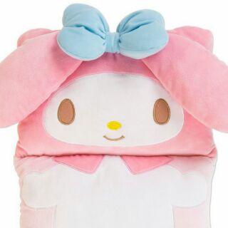 📣清倉特賣《喵頭~萌》∩My Melody 美樂蒂∩立體 造型 三節式 三折式 2way 抱枕 靠枕 靠墊 椅墊 坐墊