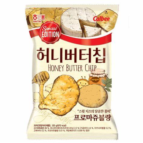 韓國 HAITAI 海太 蜂蜜奶油 洋芋片起司韓國洋芋片 60g