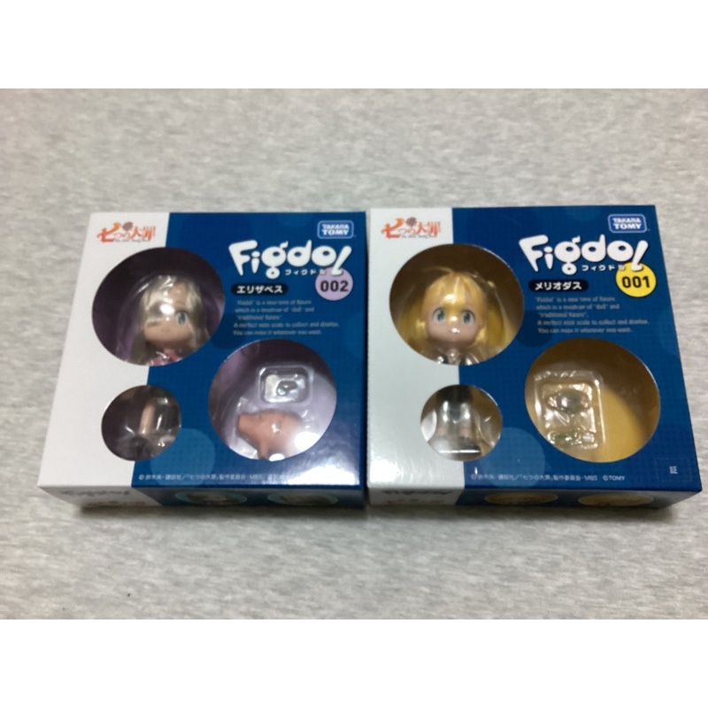 TAKARA TOMY FIgdol 七大罪 七原罪 WF 公仔 001 梅奧達斯 002 伊莉莎白 原價995元