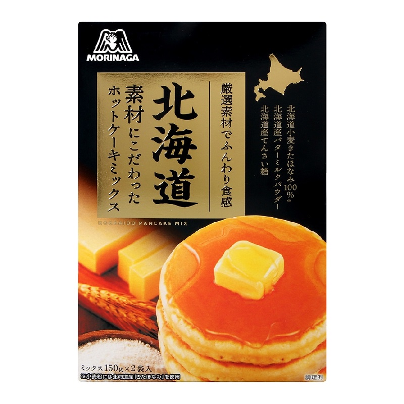 日本森永 北海道素材頂級鬆餅蛋糕粉 鬆餅粉 300g(2袋入)即期特價