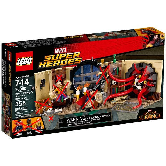 拆賣樂高 Lego 76060 漫威超級英雄 至聖所