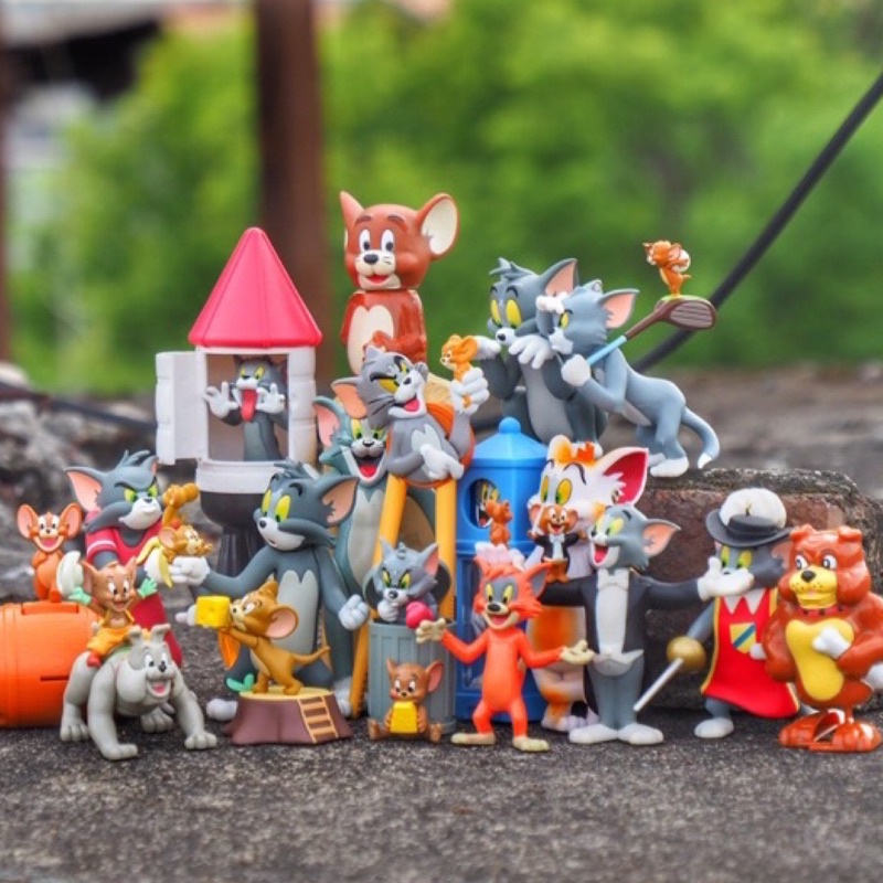 Tom and Jerry 湯姆貓與傑利鼠 湯姆與傑利 華納 華納 盒玩 扭蛋 公仔