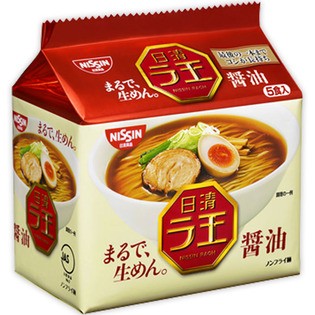 六月{沖繩代購}日清食品 日清ラ王 醤油 １０２ｇｘ５