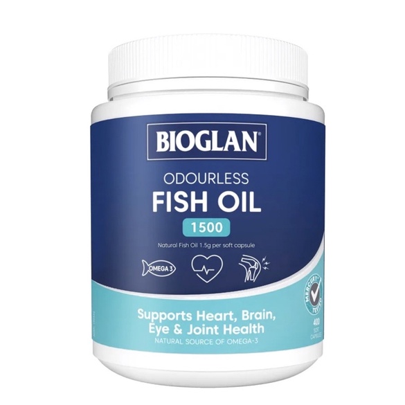 (🦘澳洲）Bioglan- 無味魚油 1500mgX 400