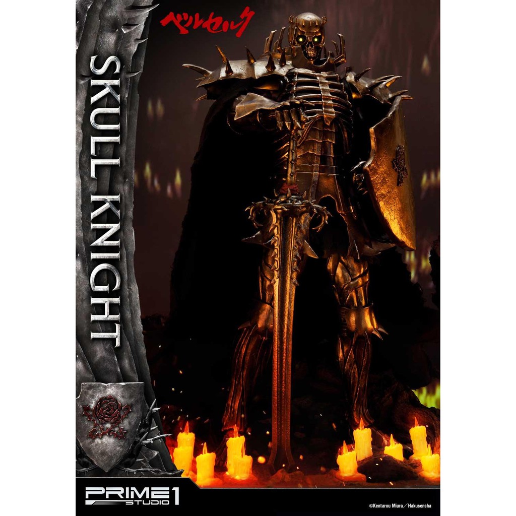 【撒旦玩具 SatanToys】預購 Prime1 Studio 動漫【烙印勇士】骷髏騎士 標準版 雕像 Berserk