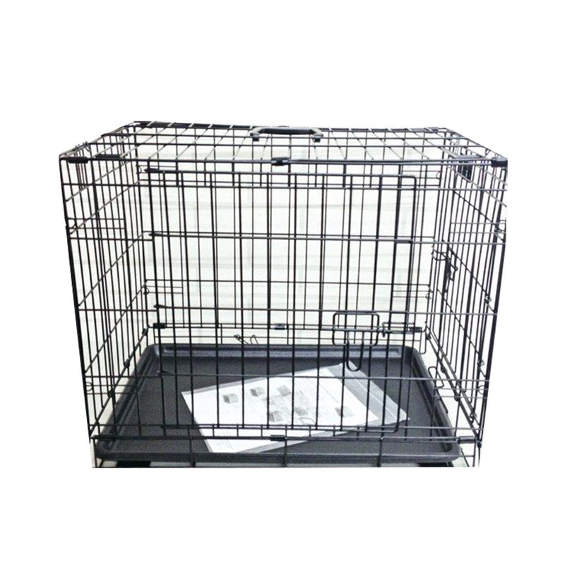 -黑色 靜電 烤漆 摺疊籠 2呎 2呎半 3呎 狗籠 寵物籠