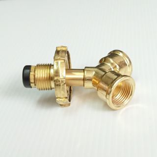 【臺灣製】瓦斯大三通 瓦斯桶 瓦斯爐 熱水器 大三通 小三通 全銅 三通 桶裝 液化 瓦斯 調整器 分接 接頭 廚房