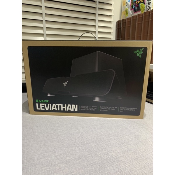 現貨全新 Razer Leviathan 利維坦巨獸 5.1 聲道環繞音效 音響 無線 藍牙 喇叭 低音喇叭 雷蛇