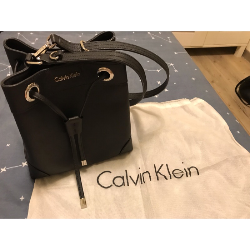 CK 水桶包 側背包 手提包 Calvin Klein 含防塵套