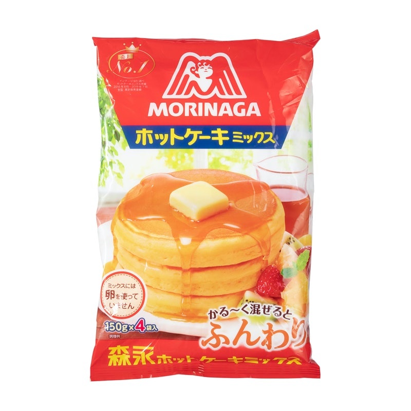 【無國界零食屋】日本 森永 德用 袋裝 鬆餅粉 600G 蛋糕粉 預拌粉 小麥粉 餅乾粉