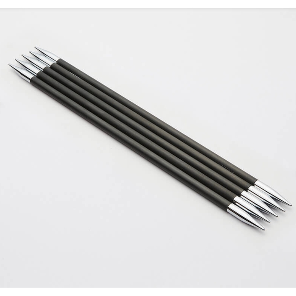KnitPro Karbonz 碳纖維15cm五本針