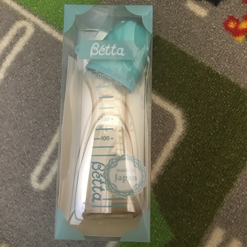 全新(圓孔奶嘴頭）日本Dr.Betta防脹氣奶瓶