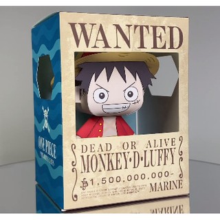 航海王_蒙其·D·魯夫 盒子版 立體紙模型 手工 DIY 3D 摺紙 折紙 紙製品 動漫 宅漫社 海賊王 路飛