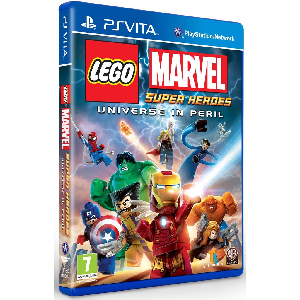 全新未拆 PSV 樂高漫威驚奇超級英雄 英文版 Lego Marvel 鋼鐵人蜘蛛人浩克索爾金鋼狼 Vita Hero