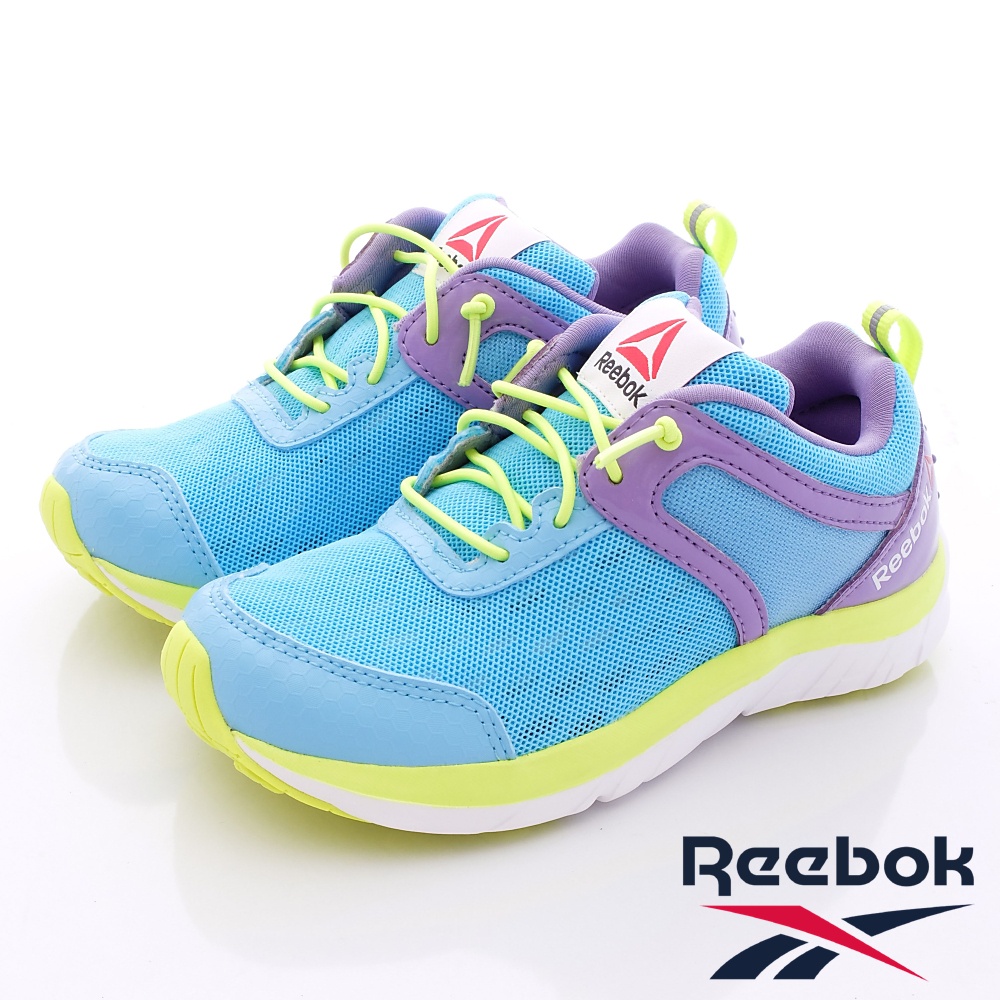 REEBOK銳跑透氣休閒慢跑鞋70039/藍(中小童段)17cm.18cm.19cm(零碼)