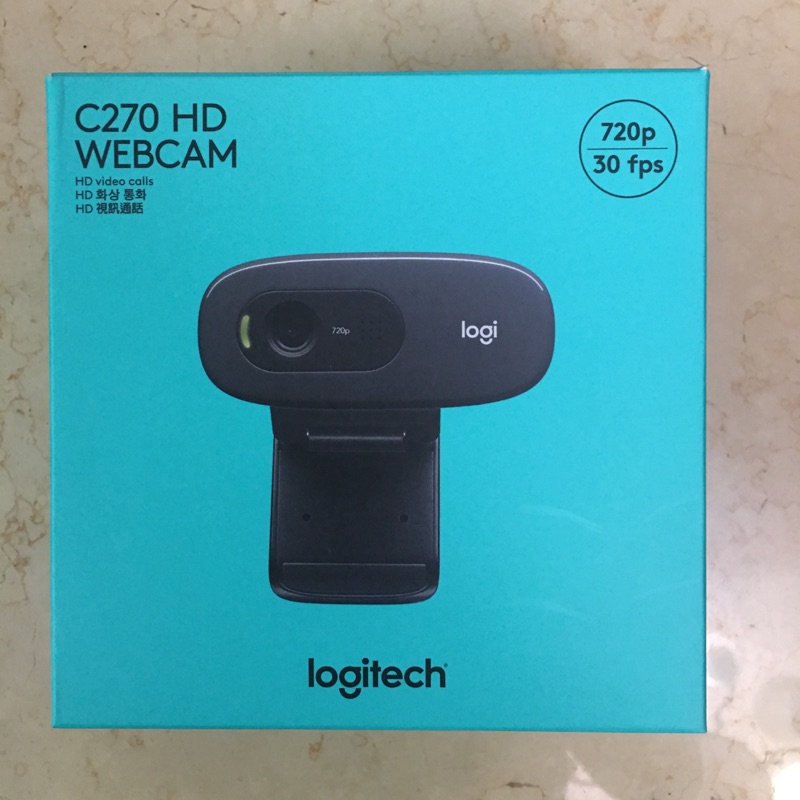 【全新】羅技 Logitech C270 HD Webcam網路攝影機