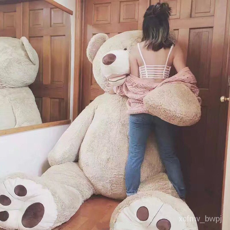 熱銷熱銷正版美國大熊公仔布娃娃大號毛絨玩具床上睡覺玩偶超大抱抱熊女生