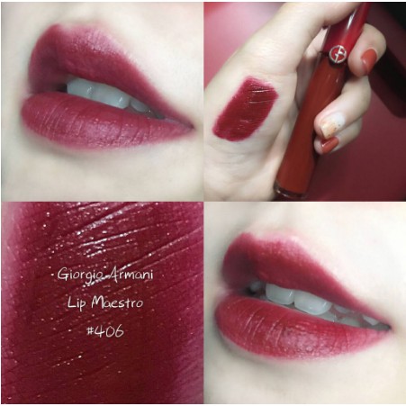 armani lip maestro 406