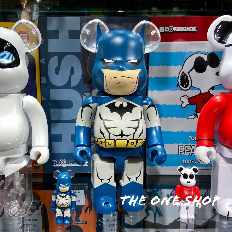 TheOneShop BE@RBRICK Batman HUSH DC 蝙蝠俠 庫柏力克熊 400% 100%