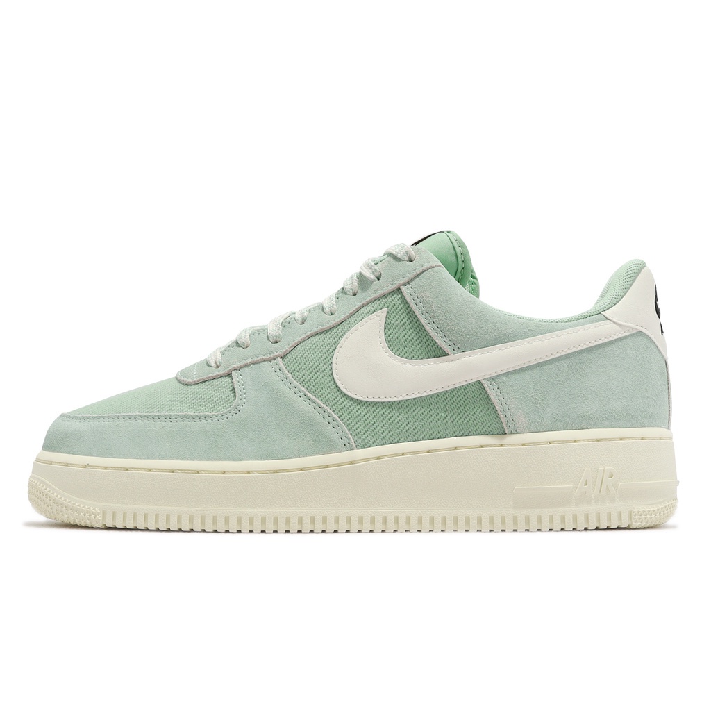 Nike 休閒鞋 Air Force 1 07 LV8 湖水綠 麂皮 男女鞋 AF1【ACS】 DO9801-300