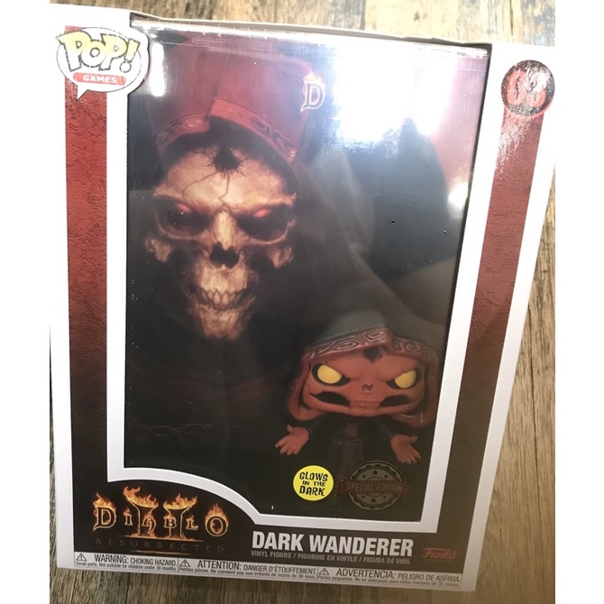 ｛克拉克玩具｝ FUNKO POP 遊戲封面 暗黑破壞神2 黑暗流浪者 夜光版 Diablo 2 03