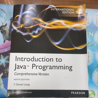 Introduction to java programming 物件導向程式設計Java 書況9成新內頁乾淨