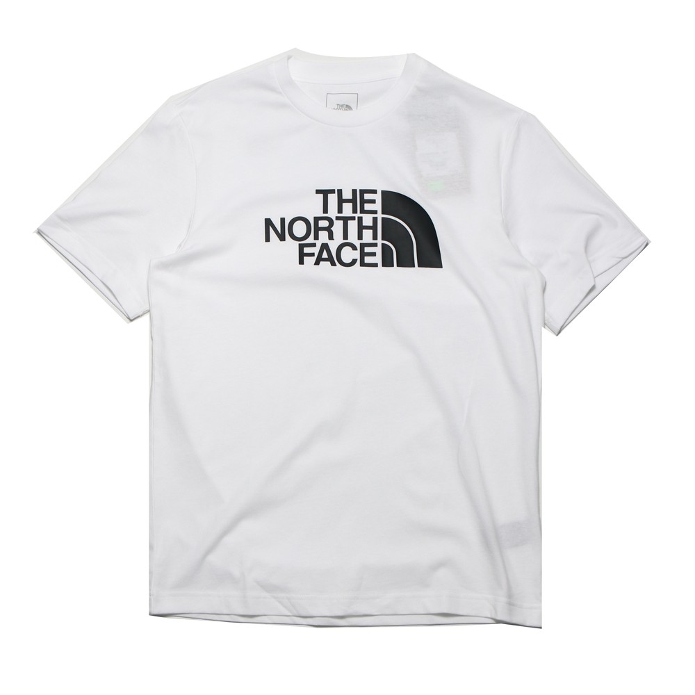 THE NORTH FACE 短T 白 大LOGO 短袖 男 (布魯克林) NF0A4U8ZFN4