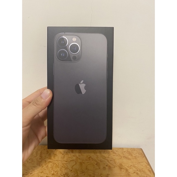 (二手）Apple iphone13 pro max 128G 墨黑色手機空盒 外盒 置物盒（不含內容物）