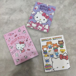 臺灣製 Hello Kitty 凱蒂貓 小筆記本 彩虹 記事本 橫線 迷你 小本子 隨身 朋友大集會 筆記本
