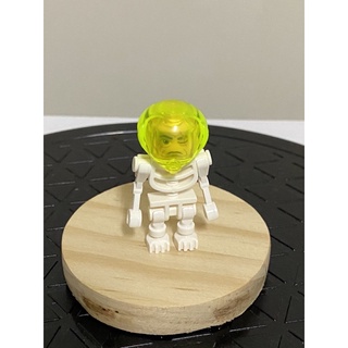 樂高 LEGO 絕版老物 頭盔 太空 海底 透明螢光綠色 30214