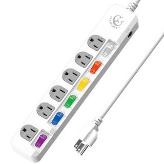 成電牌 超值型3P延長線6切6座(CT-3665B)