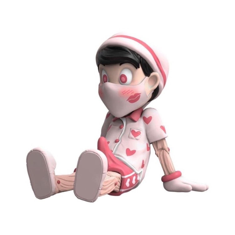 現貨mighty Jaxx 粉紅晨勃小木偶情人節a Wood Awakening Chil Out 情人節限定 蝦皮購物