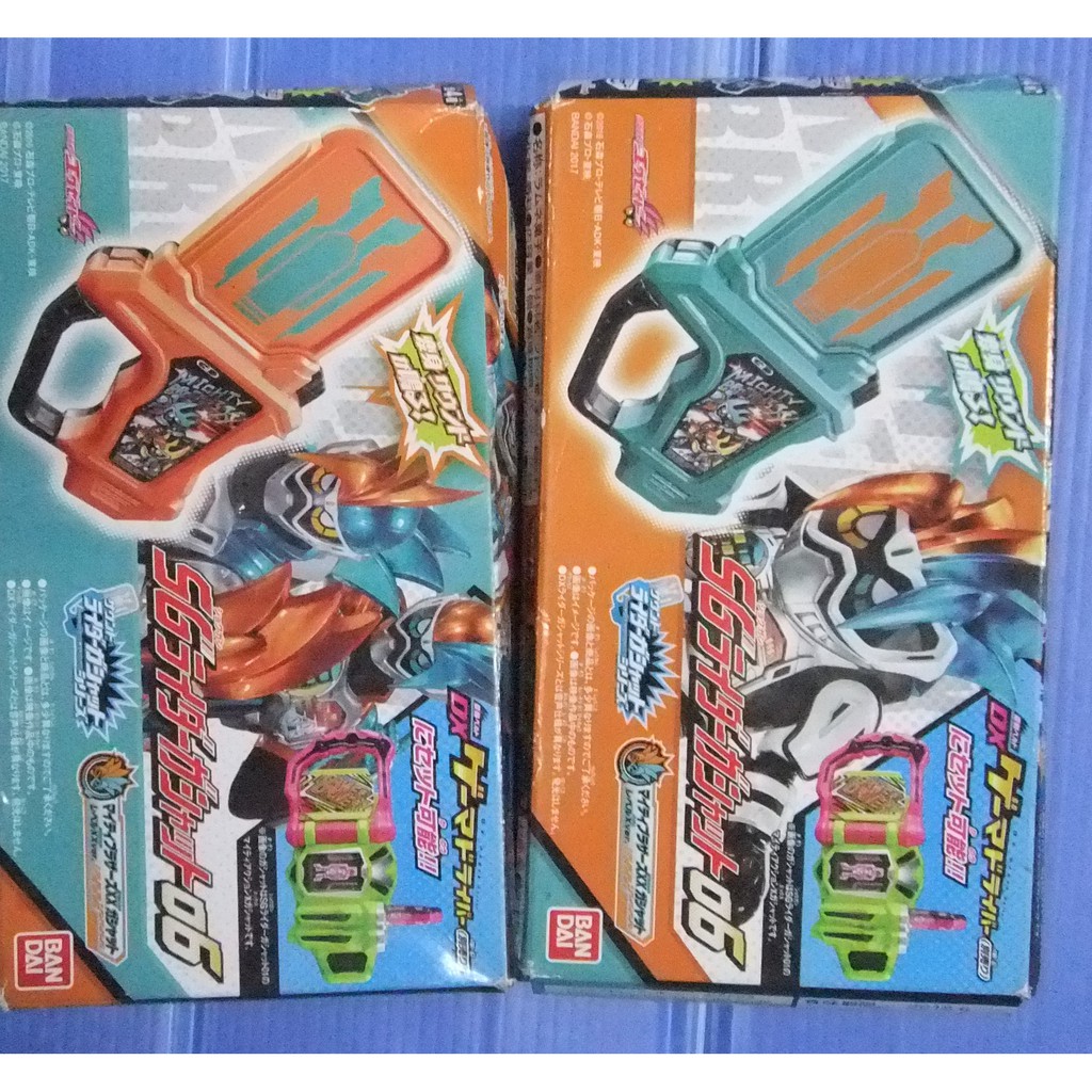 bandai日版 盒玩假面騎士 EX-AID SG 06 聲效卡帶 單賣綠色