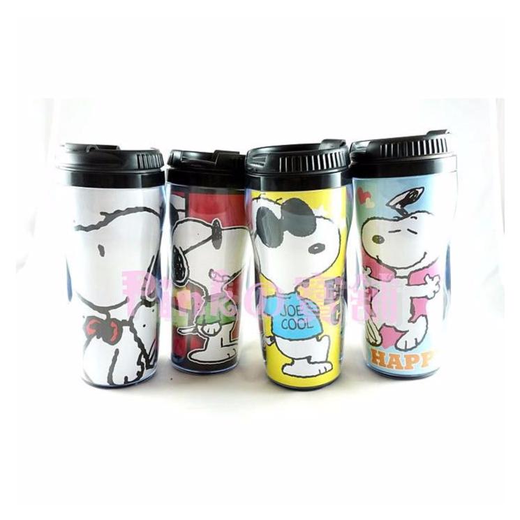 ♥Pinkの寶舖♥SNOOPY 史努比 隨行杯 隨手杯 曲線瓶 四款 新款第2波 特價$112