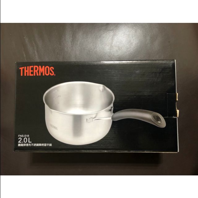 全新 膳魔師 THERMOS 德利不銹鋼單柄雪平鍋 湯鍋