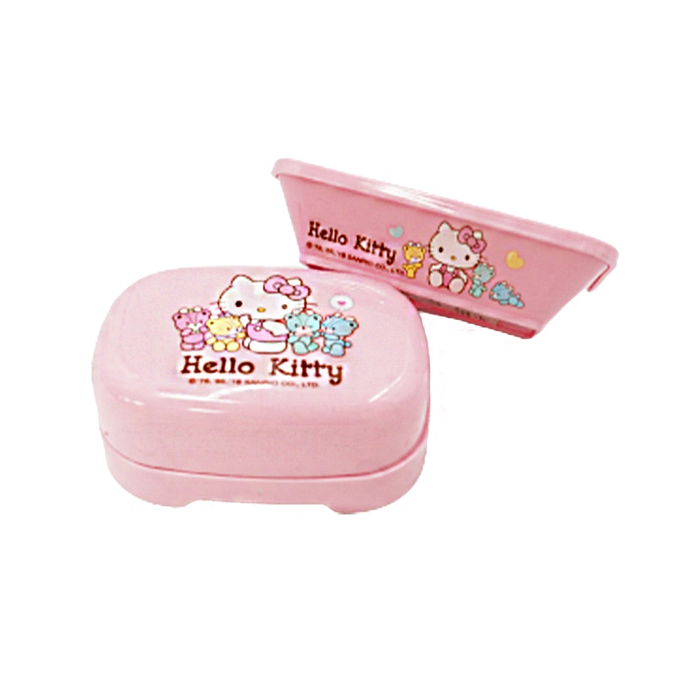 Sanrio 三麗鷗 Hello Kitty 小熊肥皂盒 肥皂盤【網狐家居】