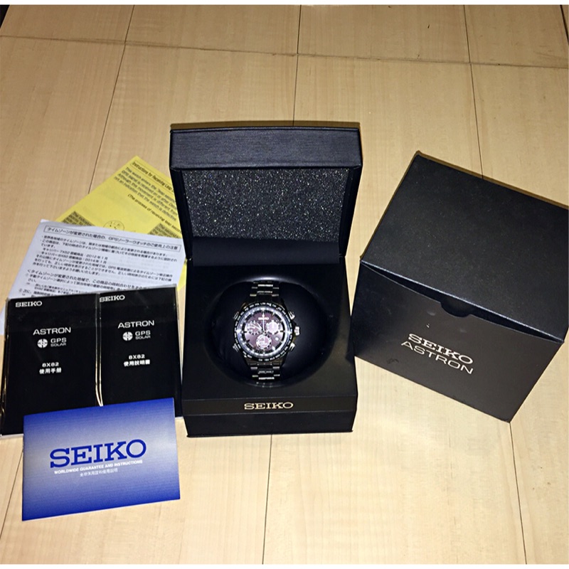 SEIKO ASTRON GPS衛星定位太陽能電波鈦金錶 SSE003J1 45mm 時尚品味男錶