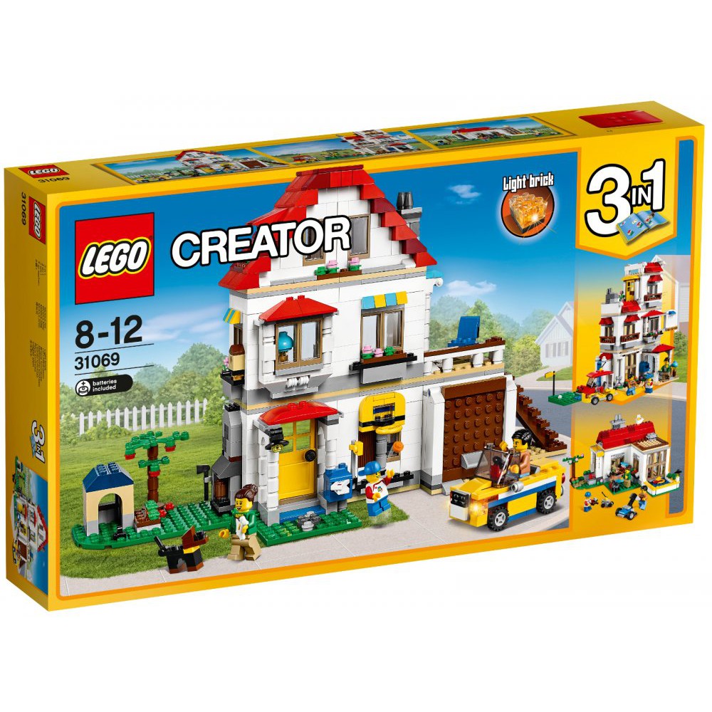 ~樂樂等~ 樂高LEGO &lt;絕版好物&gt; creator 3合1 31069 家庭別墅