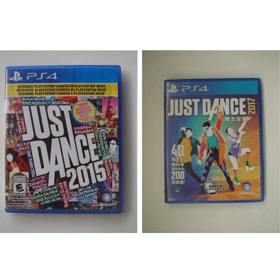 Ps4 舞力全開系列舞力全開2015 英文版舞力全開2017 中文版just Dance 蝦皮購物
