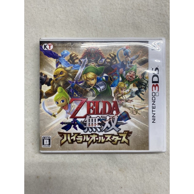 Kentim 玩具城 中古二手九成新3ds 2ds可用 Zelda薩爾達無雙 日版 遊戲片有盒書 蝦皮購物