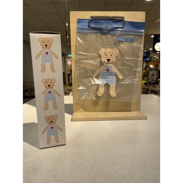 【現貨】IKEA熊熊保鮮袋 保鮮袋 25件裝 34oz